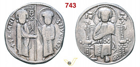 VENEZIA - PIETRO ZIANI (1205-1229) Grosso matapan Paolucci 1 Ag g 2,12 mm 20 MB/q.BB