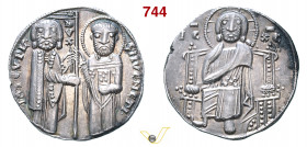 VENEZIA - IACOPO TIEPOLO (1229-1249) Grosso matapan Paolucci 1 Ag g 2,14 mm 20 • Ex Varesi 59, n. 847 SPL