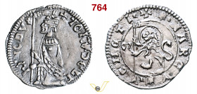 VENEZIA - GIOVANNI DOLFIN (1356-1361) Soldino Paolucci 2 Ag g 0,45 mm 16 q.SPL