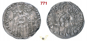 VENEZIA - ANTONIO VENIER (1382-1400) Grosso del III tipo Paolucci 3 Ag g 1,82 mm 21 • Mosso di conio q.SPL