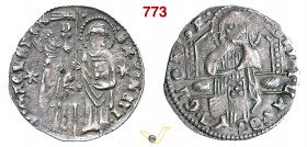 VENEZIA - MICHELE STENO (1400-1413) Grosso di III tipo Paolucci 2 Ag g 1,71 mm 21 R • Ex Numismatica Varesina BB