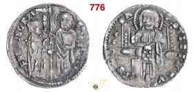VENEZIA - FRANCESCO FOSCARI (1423-1457) Grossetto Paolucci 4 Ag g 1,34 mm 20 RR q.BB