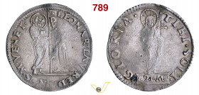 VENEZIA - LEONARDO LOREDAN (1501-1521) Mocenigo o Lira, sigle 9 M Paolucci 3 Ag g 6,44 mm 33 MB