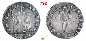 VENEZIA - ANDREA GRITTI (1523-1538) Mocenigo o LIra, sigle R C Paolucci 5 Ag g 6,36 mm 33 BB