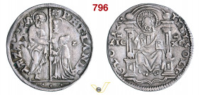 VENEZIA - PIETRO LANDO (1539-1545) Marcello o Mezza Lira, sigle V Z Paolucci 6 Ag g 3,20 mm 26 • Bella patina. Ex Varesi 58, "Venecias" n. 163 BB