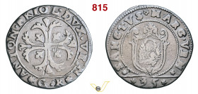 VENEZIA - ANTONIO PRIULI (1618-1623) Quarto di Scudo della croce, da 35 Soldi, sigle G R Paolucci 18 Ag g 7,36 mm 29 • Ex Artemide Aste, 10e, n. 10631...