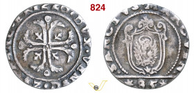 VENEZIA - FRANCESCO ERIZZO (1631-1646) Quarto di Scudo della croce da 35 Soldi, sigle Z D Paolucci 12 Ag g 5,49 mm 26 • Ex Numismatica Carrà; tosata M...