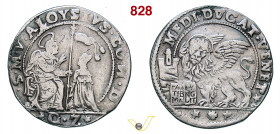 VENEZIA - ALVISE CONTARINI (1676-1684) Mezzo Ducato, sigle G Z Paolucci 13 Ag g 11,01 mm 33 • Limatura sul bordo MB/q.BB