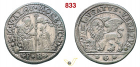 VENEZIA - ALVISE II MOCENIGO (1700-1709) Ducato nuovo o Ducatello, sigle P B Paolucci 12 Ag g 21,95 mm 40 BB