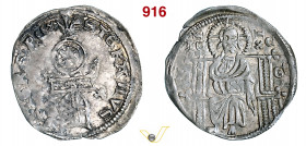 SERBIA - STEFANO UROSIO IV (1345-1355) Grosso al tipo veneziano Jovanovic 11.20 Ag g 1,72 mm 20 • Ex Crippa Numismatica SPL