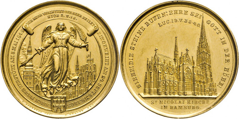 HAMBURG - LÜBECK - SCHLESWIG-HOLSTEIN
Hamburgische Prägungen in Gold
„Bank-Por...