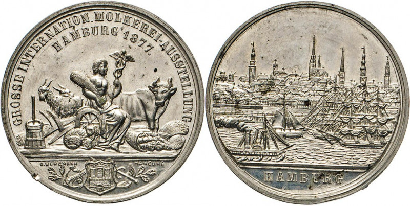 HAMBURG - LÜBECK - SCHLESWIG-HOLSTEIN
HAMBURGISCHE MEDAILLEN DES 17. BIS 21. JA...