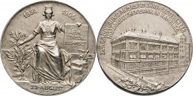 HAMBURG - LÜBECK - SCHLESWIG-HOLSTEIN
HAMBURGISCHE MEDAILLEN DES 17. BIS 21. JAHRHUNDERTS
Silbermedaille 1906 (v. Br. Kruse, Randpunze H.M. SILBER 9...
