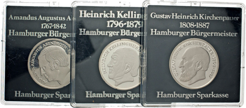 HAMBURG - LÜBECK - SCHLESWIG-HOLSTEIN
HAMBURGISCHE MEDAILLEN DES 17. BIS 21. JA...
