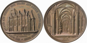 HAMBURG - LÜBECK - SCHLESWIG-HOLSTEIN
HAMBURGISCHE MEDAILLEN DES 17. BIS 21. JAHRHUNDERTS
KLEINE SAMMLUNG VON KIRCHENMEDAILLEN
Bronzemedaille 1849 ...