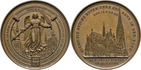 HAMBURG - LÜBECK - SCHLESWIG-HOLSTEIN
HAMBURGISCHE MEDAILLEN DES 17. BIS 21. JAHRHUNDERTS
KLEINE SAMMLUNG VON KIRCHENMEDAILLEN
Bronzemedaille 1863 ...