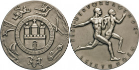 HAMBURG - LÜBECK - SCHLESWIG-HOLSTEIN
HAMBURGISCHE MEDAILLEN DES 17. BIS 21. JAHRHUNDERTS
SPORTMEDAILLEN DER STADT seit 1927
Große Silbermedaille m...