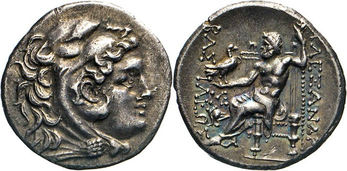 ANTIKE WELT
Griechen
MAKEDONIEN. Alexander III. der Große, 336–323. Tetradrach...