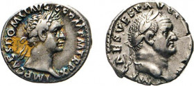 ANTIKE WELT
Römisches Reich
Vespasianus, 69–79. Denar. CONCORDIA AVGVST. Concordia n.l. sitzend. Kampm. 20.30. RIC 357. 3,42 g. Ex Kress 90, Nr. 925...