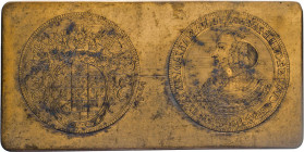 MEDAILLEN und PLAKETTEN
HISTORISCHE DRUCKPLATTEN
Sechs Druckplatten aus dem fünfbändigen Werk von Johan Jacob Spies, Ansbach 1768–1774
Brandenburg....
