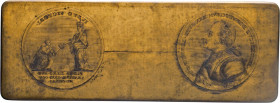 MEDAILLEN und PLAKETTEN
HISTORISCHE DRUCKPLATTEN
Sechs Druckplatten aus dem fünfbändigen Werk von Johan Jacob Spies, Ansbach 1768–1774
Brandenburg-...