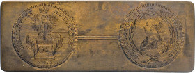 MEDAILLEN und PLAKETTEN
HISTORISCHE DRUCKPLATTEN
Sechs Druckplatten aus dem fünfbändigen Werk von Johan Jacob Spies, Ansbach 1768–1774
Kupferdruckp...