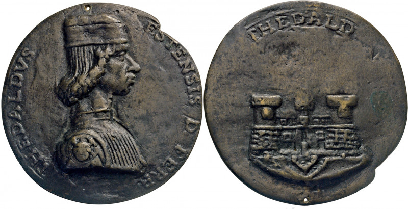 MEDAILLEN und PLAKETTEN
ITALIENISCHE RENAISSANCEMEDAILLEN
Unbekannte Ferrara M...