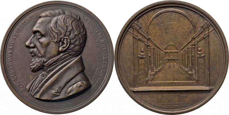 MEDAILLEN und PLAKETTEN
AUSLÄNDISCHE MEDAILLEN
BELGIEN.
Bronzemedaille 1842 (...