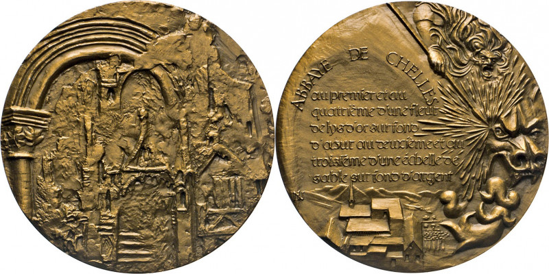 MEDAILLEN und PLAKETTEN
AUSLÄNDISCHE MEDAILLEN
FRANKREICH.
Bronzegussmedaille...