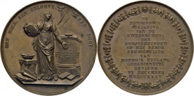MEDAILLEN und PLAKETTEN
AUSLÄNDISCHE MEDAILLEN
NIEDERLANDE
Bronzemedaille 1835 (v. David van der Kellen) auf das Jubiläum des Amsterdamer Baptisten...