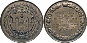 MEDAILLEN und PLAKETTEN
AUSLÄNDISCHE MEDAILLEN
RDR/ÖSTERREICH.
Silberne Preismedaille o.J. (1897) der landwirtschaftlichen und gewerblichen Regiona...