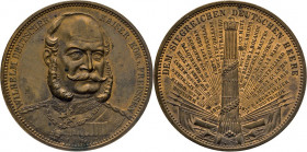 MEDAILLEN und PLAKETTEN
DEUTSCHE MEDAILLEN
DEUTSCHES REICH. 
Deutsch-Französischer Krieg. Bronzemedaille 1871 (v. Brehmer) a.d. siegreichen Schlach...