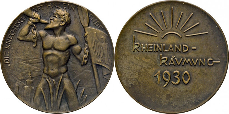 MEDAILLEN und PLAKETTEN
DEUTSCHE MEDAILLEN
WEIMARER REPUBLIK.
Bronzemedaille ...