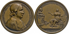 MEDAILLEN und PLAKETTEN
PERSONEN-MEDAILLEN
Serassi, Pietro Antonio (*1721, †1791). Italienischer Biograph, Bergamo. Bronzemedaille 1786 (v. Corazzin...