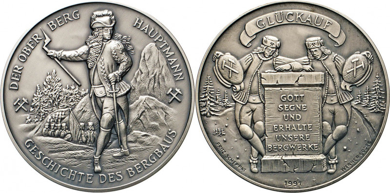 MEDAILLEN und PLAKETTEN
THEMEN-MEDAILLEN
Nordrhein-Westfalen. Silbermedaille 1...