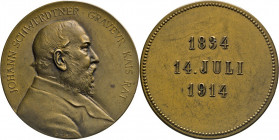 MEDAILLEN und PLAKETTEN
NUMISMATIKERMEDAILLEN AUS NORDDEUTSCHEM BESITZ
Gelehrte , Händler, Auktionatoren, Medailleure.
Schwerdtner, Johann, 1834–19...
