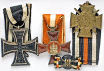 ORDEN • EHRENZEICHEN • MILITARIA
Hamburg, Hanseatenkreuz (1915-1918); Eisernes Kreuz 2. Klasse 1813-1914; Ehrenkreuz des Weltkrieges für Frontkämpfer...