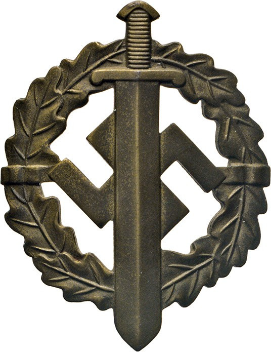 ORDEN • EHRENZEICHEN • MILITARIA
Sportabzeichen in Bronze, 2. Typ (1935-1939). ...