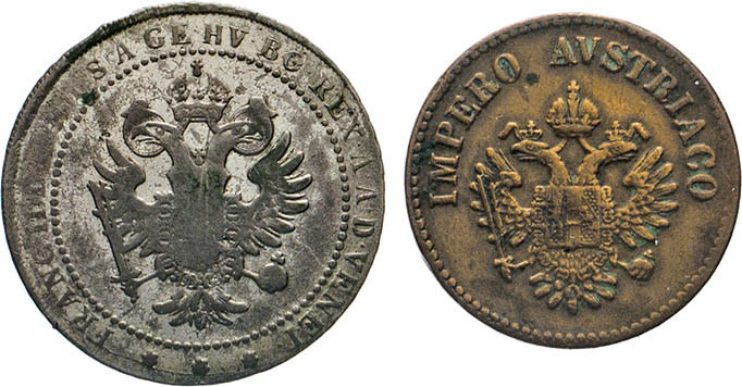 AUSLÄNDISCHE MÜNZEN
ITALIEN
Unter Habsburg. 1 Lira 1802 ohne Mzz, Wien (s) und...