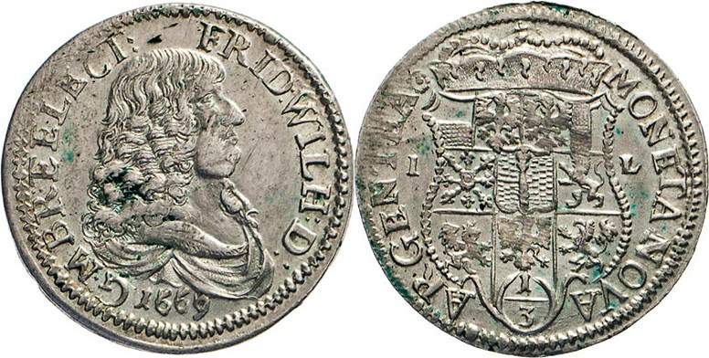 DEUTSCHE MÜNZEN VOR 1871
BRANDENBURG–PREUSSEN, Kurfürstentum, ab 1701 Königreic...