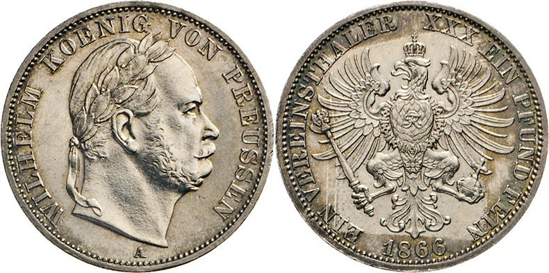 DEUTSCHE MÜNZEN VOR 1871
BRANDENBURG–PREUSSEN, Kurfürstentum, ab 1701 Königreic...