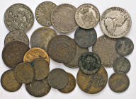 DEUTSCHE MÜNZEN VOR 1871
LOTS ALTDEUTSCHER MÜNZEN
HESSEN, Kft. u. Gr.–Hzt. 1/3 Taler 1824. 1/8 (VIII) Taler 1693 (? Rdf, s) u. 1767 FU. 1/6 Taler 18...