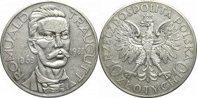 II Republic of Poland, 10 zloty 1933 Traugutt R