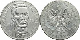 II RP, 10 złotych 1933 Traugutt R