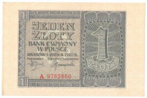 GG, 1 złoty 1940 A