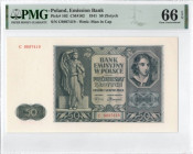 GG, 50 złotych 1941 A - PMG 66EPQ