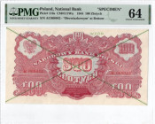 PRL, 100 złotych 1944 , '...obowiązkowym...' AC - WZÓR - PMG 64