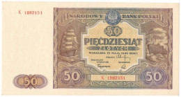 PRL, 50 złotych 1946 K