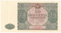 PRL, 20 złotych 1946 F