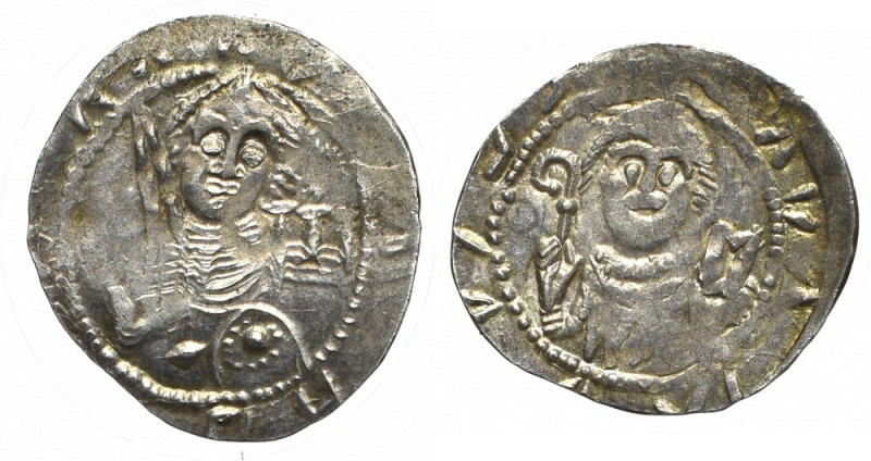 Vladislaus II, Denarius, Cracow Egzemplarz o pięknie zachowanych detalach.&nbsp;...